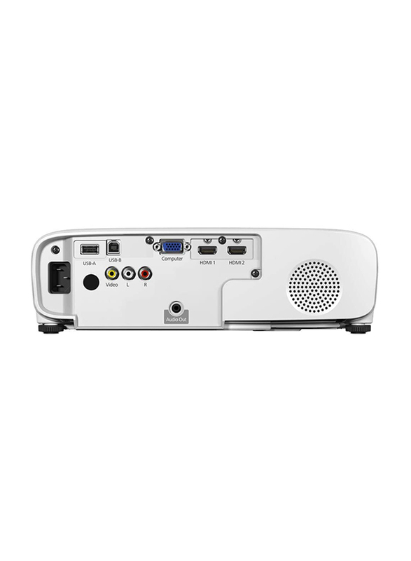 Epson EH-TW750 3LCD Projector, 3400 Lumens, White