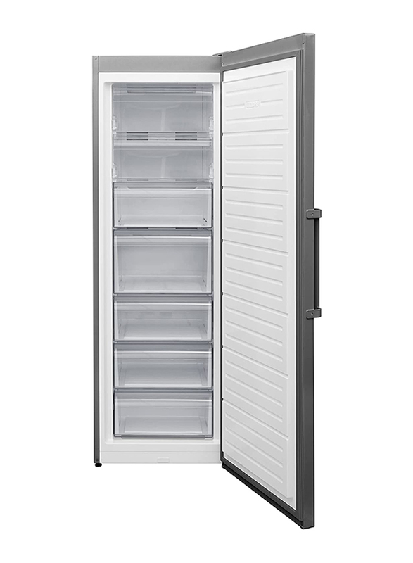 Vestel 310 Liters Upright Single Door Freezer, NFF310EX, Grey