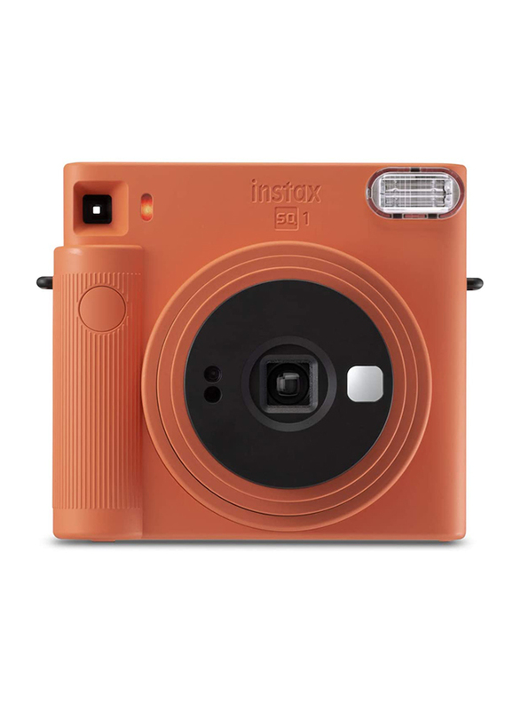 Fujifilm Instax Square SQ1 Instant Camera, Terracotta Orange