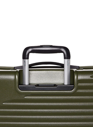 American Tourister Sky Park Hard Cabin Luggage Trolley Bag, 78cm, Olive Green