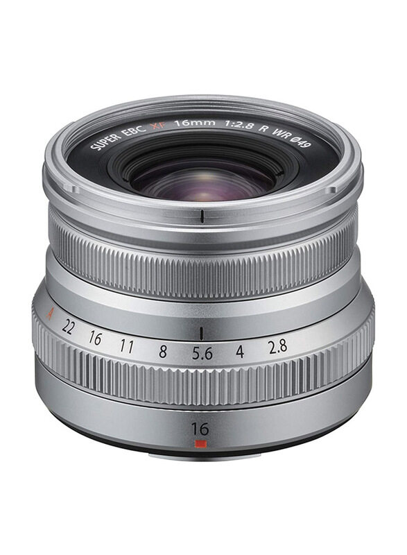

Fujifilm XF 16mm F2.8 R WR Lens, Silver