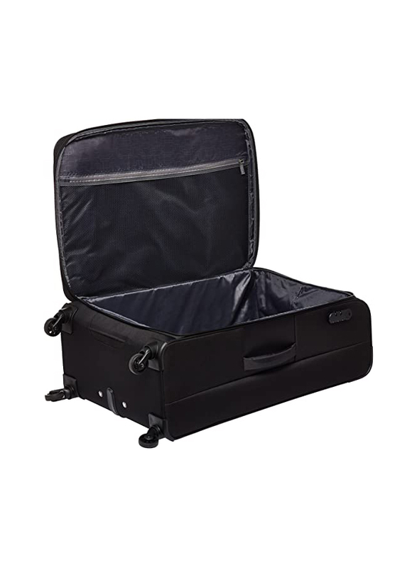 American Tourister Jamaica Soft Cabin Luggage Travel Trolley Bag, 80cm, Black