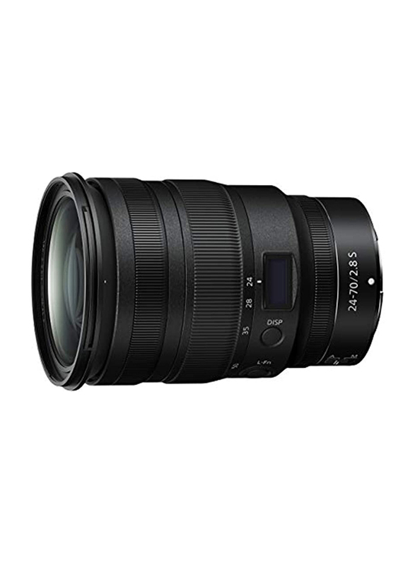 Nikon Nikkor Z 24-70mm f/2.8 S Lens with S Zoom Standard for Nikon Z Sereis Camera, JMA708DA, Black
