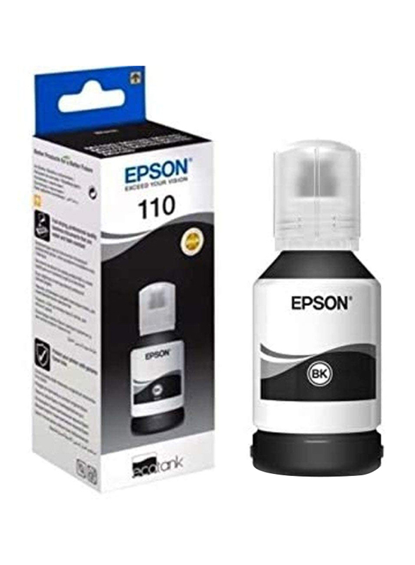 Epson 110 EcoTank Black Ink Bottle, 120ml