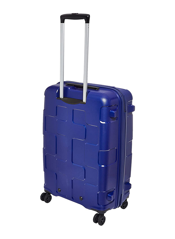 American Tourister Rumpler Next Hard Cabin Luggage Trolley Bag, 82cm, Blue