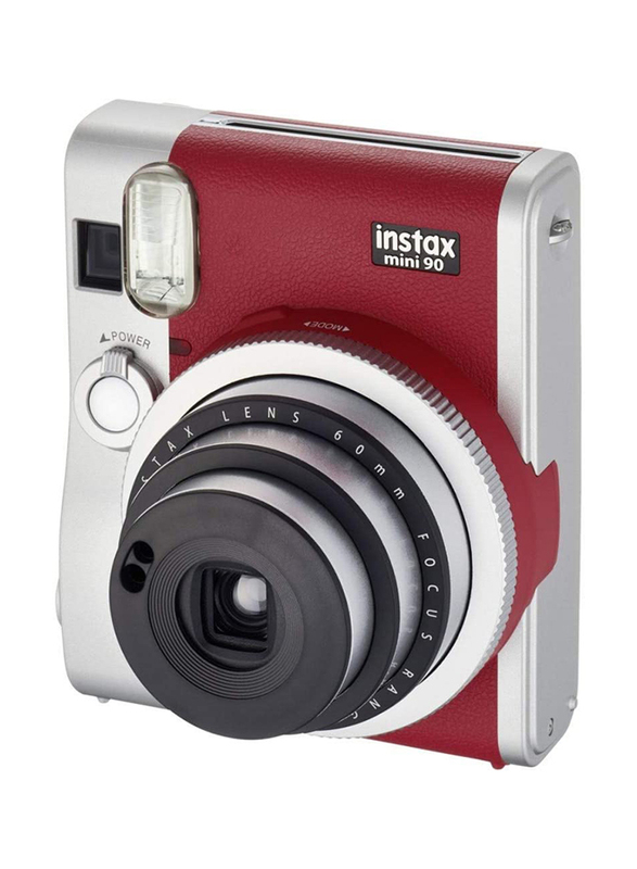 Fujifilm Instax Mini 90 Instant Camera, Red