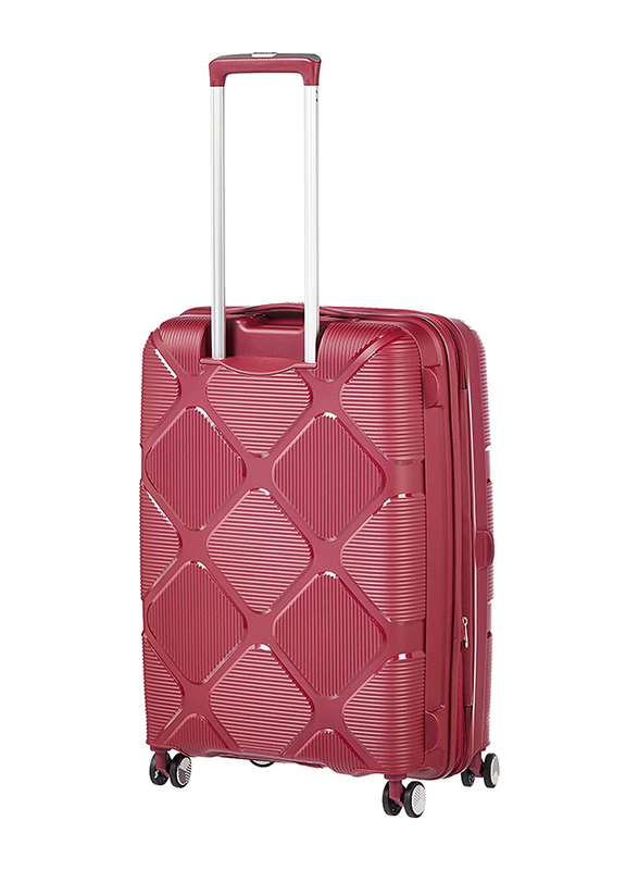 American Tourister Instagon Hard Cabin Luggage Trolley Bag, 55cm, Dry Rose Pink