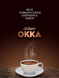 Arzum Okka 1L Plastic Turkish Coffee Maker, 710W, OK-002-N, Red