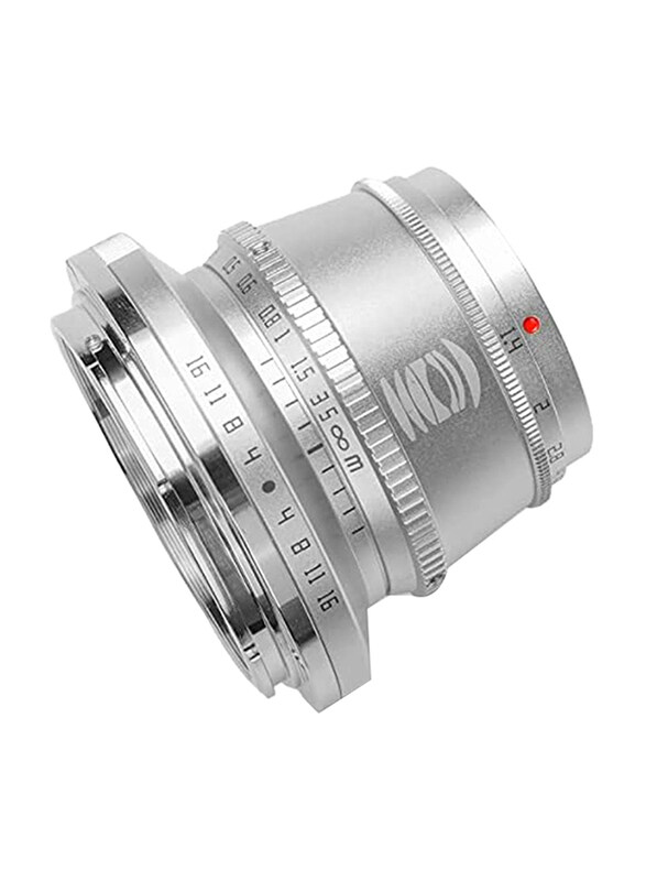 

TT Artisan 35 mm F1.4 APS-C Object Wide Angle Lens with Manual Focus Lens for Fujifilm X Mount, Silver