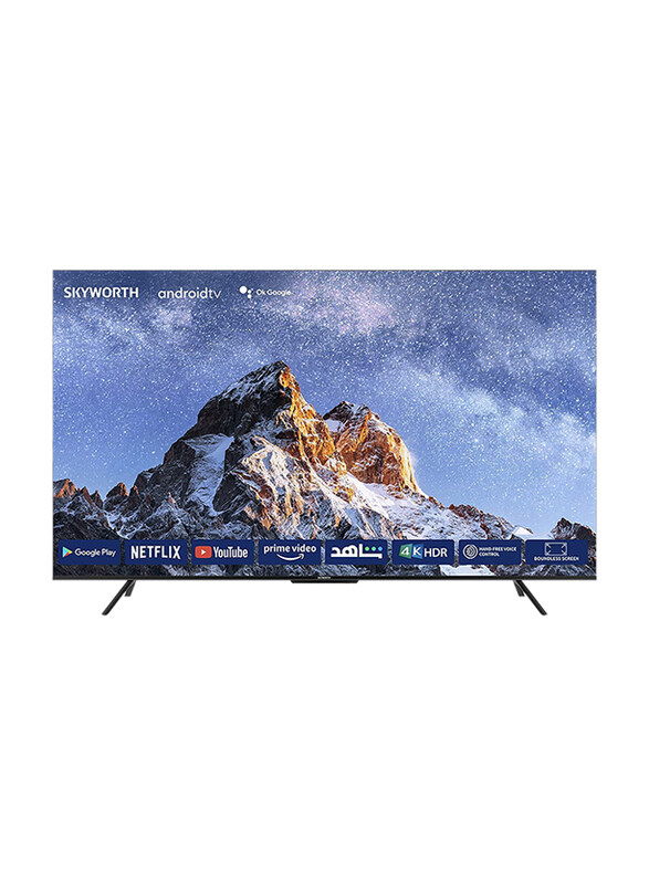 

Skyworth 75-Inch 4K UHD LED Smart TV, 75SUD9350F, Black