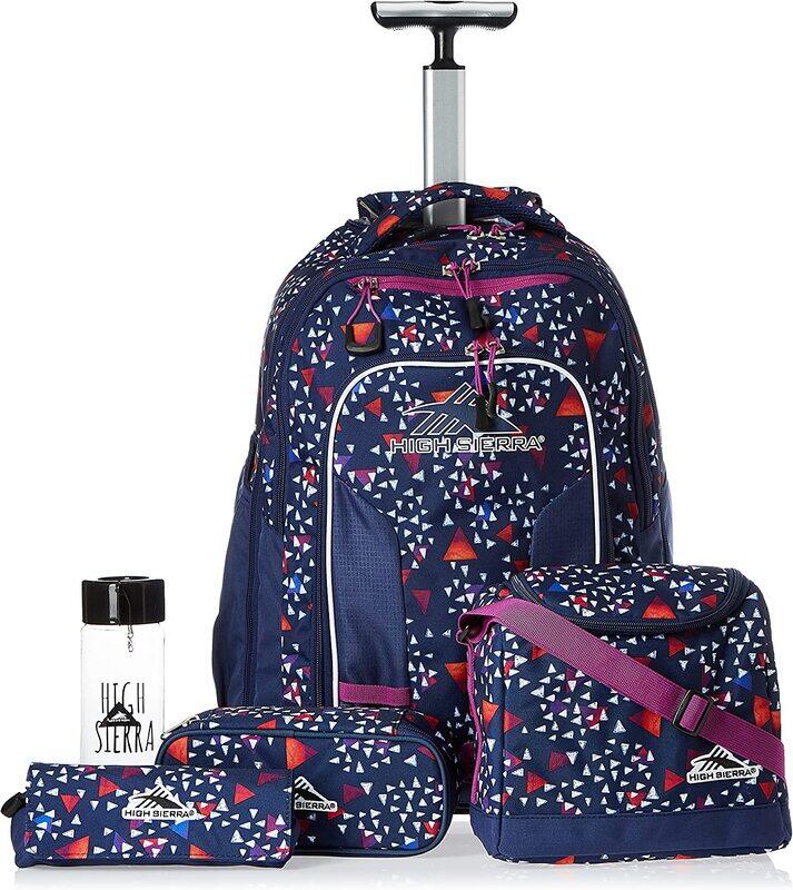 

High Sierra Wheeled Bag Set, 5 Pieces, Blue