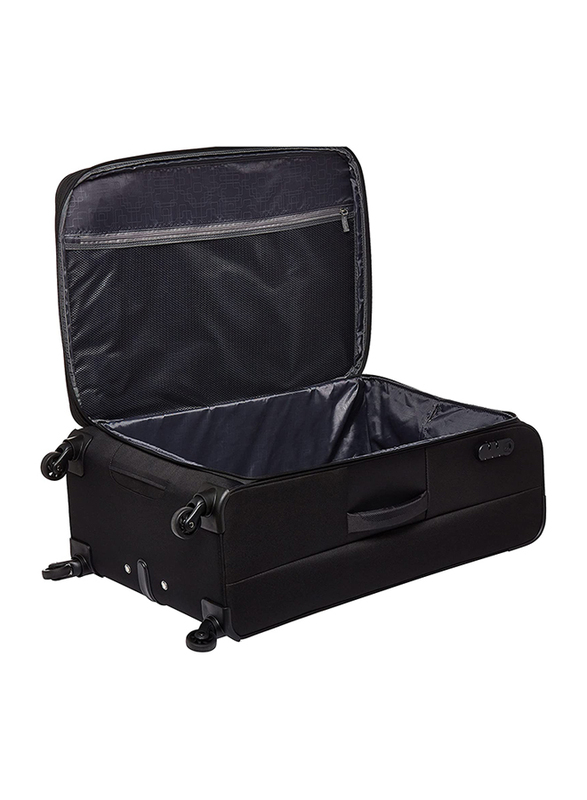 American Tourister Jamaica Soft Cabin Luggage Travel Trolley Bag, 66cm, Black