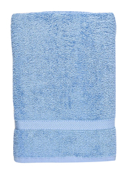 Thomaston Mills Cotton Bath Towel, 500 GSM, 89 x 183cm, Skylite Light Blue