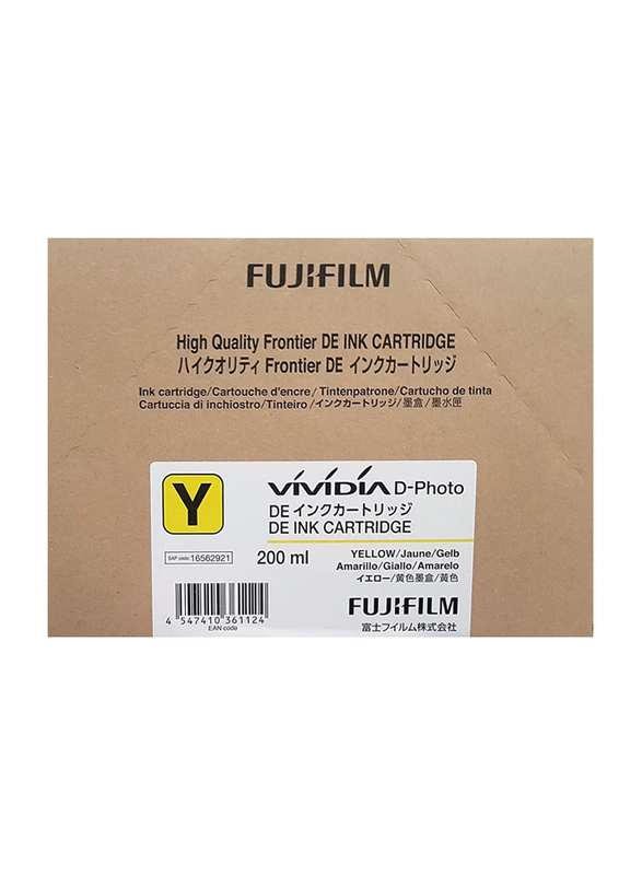 Fujifilm Vividia Yellow De Ink Cartridge