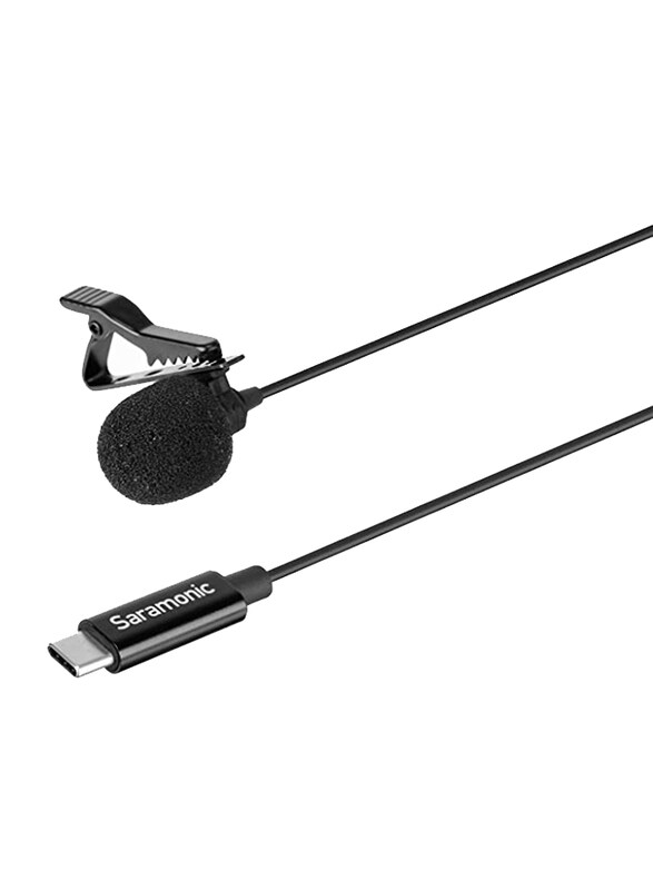 

Saramonic LavMicro U3B Clip-On Lavalier Microphone with USB-C Connector for Android Smartphones, Black