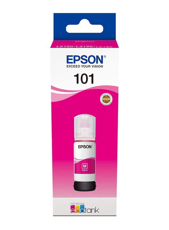 Epson 101 EcoTank Magenta Ink Bottle, 70ml