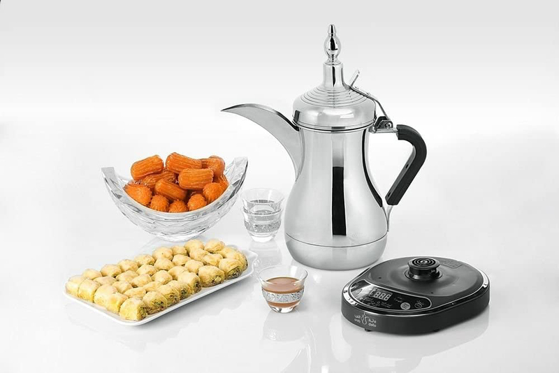 Arabic 0.8L Electric Coffee Maker, JLS-170E, Silver