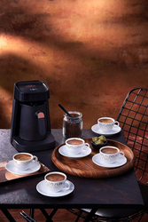 Arzum Okka Minio Jet Turkish Coffee Machine, 400W, OK0013-STX, Black/Orange
