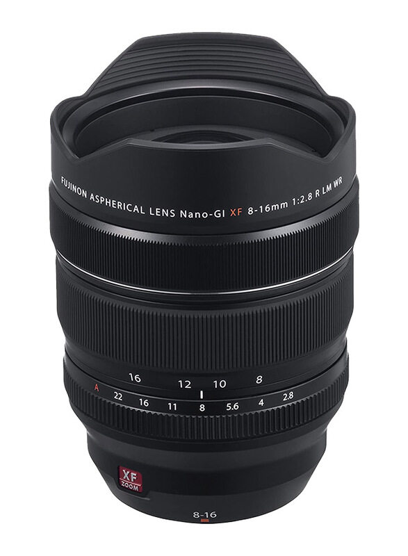 

Fujifilm Fujinon XF8-16mmF2.8 R LM WR Camera Lens, Black