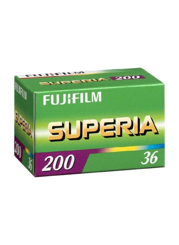 

Fujifilm Superia X-tra 200 135/36 Colour Negative Films for Disposable Cameras, Green