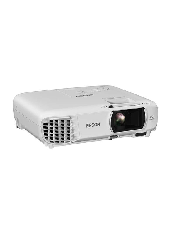 Epson EH-TW750 3LCD Projector, 3400 Lumens, White