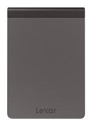 Lexar 1TB SSD USB 3.1 Portable External Hard Drive with USB-C Cable, 550MBPS, Black
