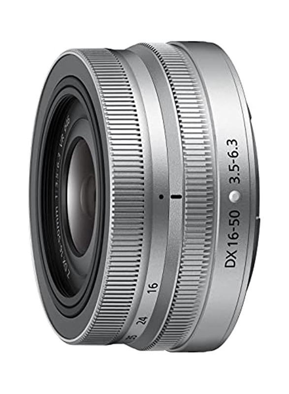 Nikon Nikkor Z DX 16 50mm f/3.5 6.3 VR Lens for Nikon Camera, 20109, Silver