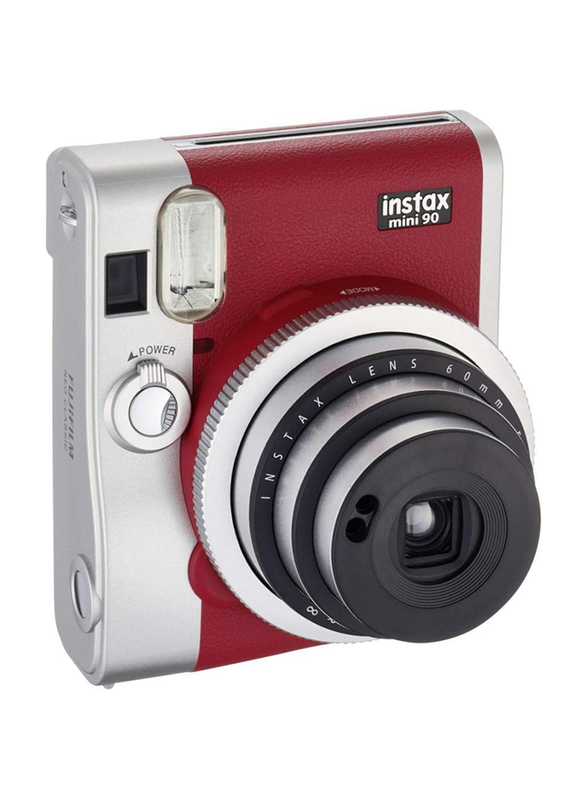 Fujifilm Instax Mini 90 Instant Camera, Red