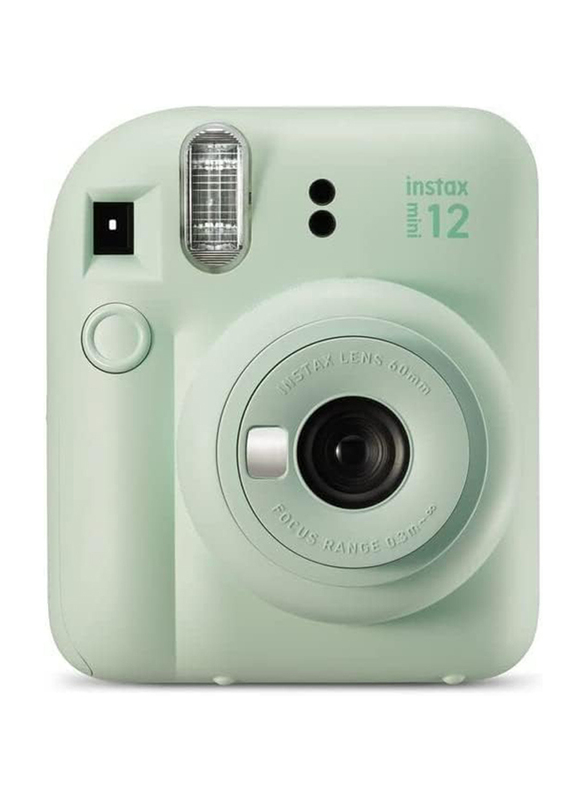Fujifilm Instax Mini 12 Instant Camera with 20 Sheets Film, Mint Green
