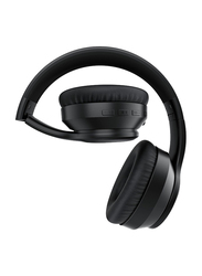 Saramonic Wireless Bluetooth Over-Ear Noise Cancelling Headphones with 40mm Driver and Leather Earpads, Black