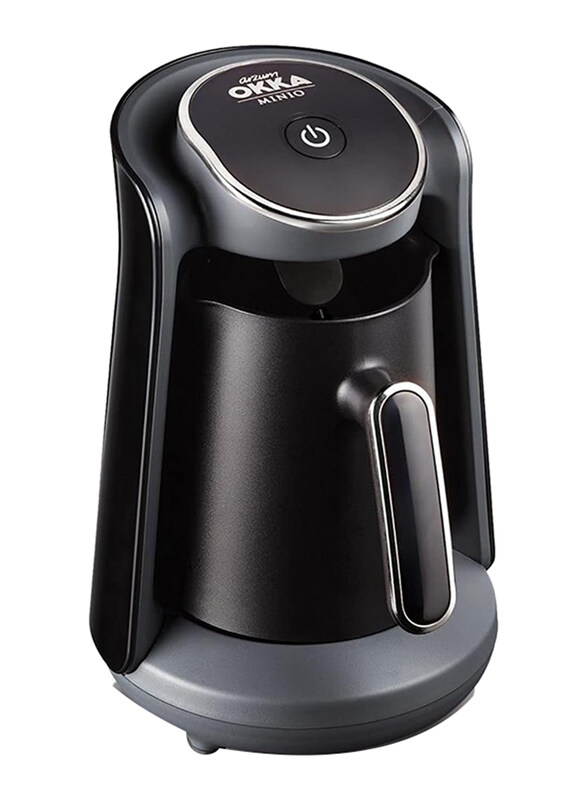 

Arzum Okka Minio Semi Automatic Electric Turkish Coffee Machine, Black/Chrome