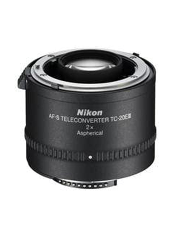 Nikon TC-20E III 2x Teleconverter for All Nikon DSLR Camera, JAA913DA, Black