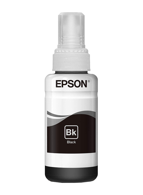 Epson T664 EcoTank Black Ink Bottle, 70ml