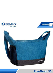 Benro FreeShoot 30 Professional Messenger Camera Bag for Sony/Canon/Nikon Camera & Lenses, Blue