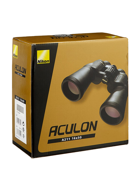 Nikon Aculon A211 Binocular, 16 x 50, BAA816SA, Black