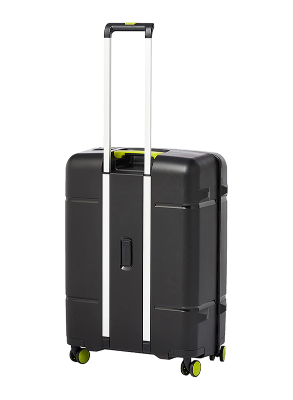 American Tourister Trigard Hard Cabin Luggage Trolley Bag, 79cm, Black