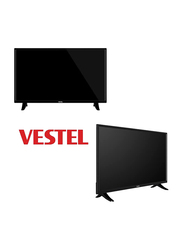 Vestel 32-Inch HD LED Smart Android TV with, YouTube, Netflix, Chromecast, Google Assistant, Bluetooth & Wi-Fi HDMI, USB Connection, 32550LED, Black