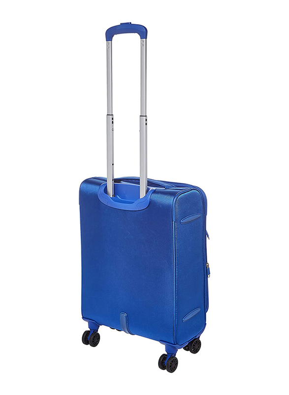 American Tourister Majoris Soft Cabin Luggage Trolley Bag, 59cm, Blue