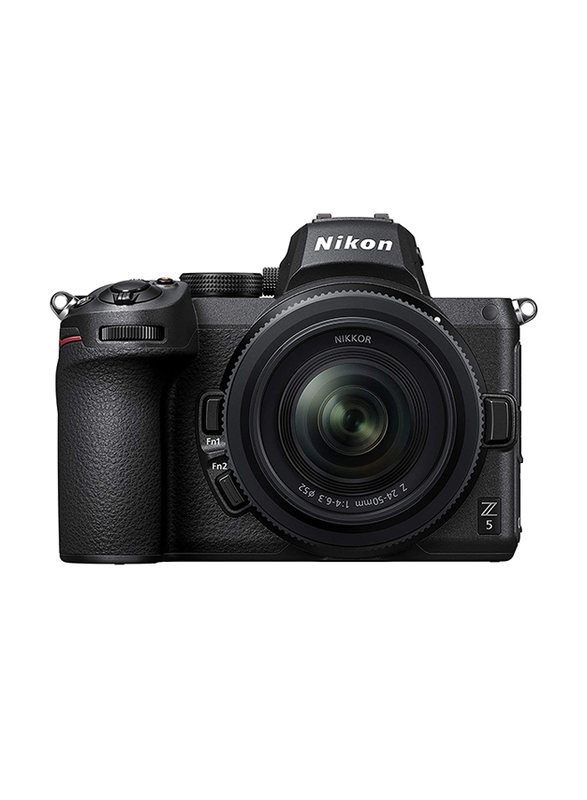 Nikon Mirrorless Digital Camera Kit with Z 5 + Z 24-50mm Lens, 24.3MP, 1642, Black
