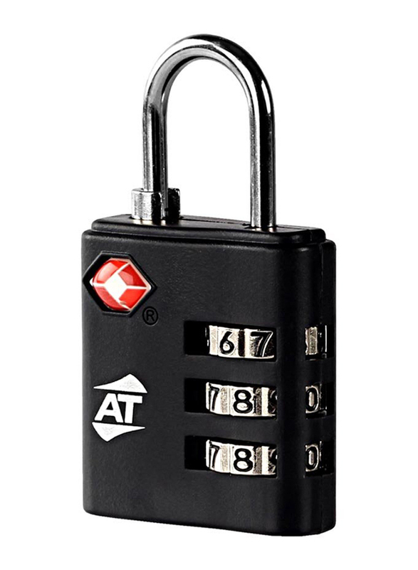 American Tourister Luggage Lock, 1-Piece, Black