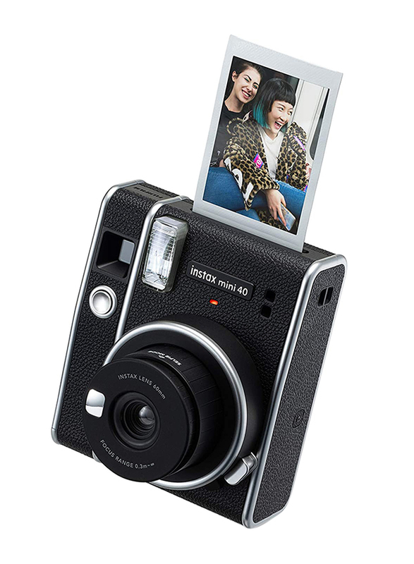 Fujifilm Instax Mini 40 Instant Camera, Black