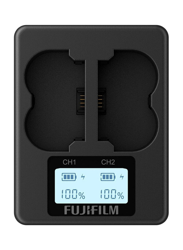 

Fujifilm BC-W235 Dual Battery Charger for Fujifilm Cameras, Black