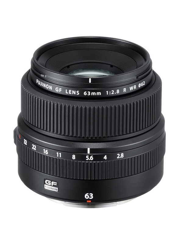 

Fujifilm Fujinon GF63mm F2.8 R WR Camera Lens, Black