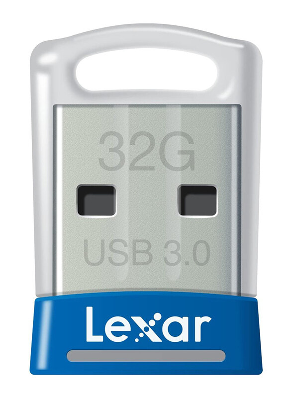 

Lexar 32GB Jumpdrive S45 Mini Usb 3.0 Flash Drive, Silver/Blue