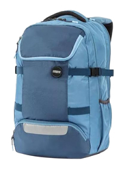 American Tourister Magna 02 Backpack Bag for Unisex, Vintage Blue