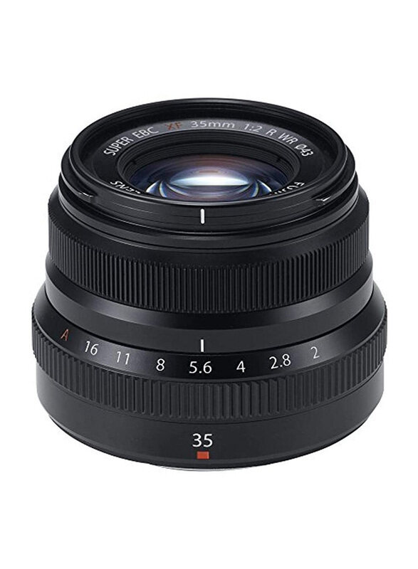 

Fujifilm Fujinon XF35mm F2 R WR Lens, Black