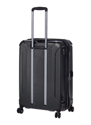 American Tourister Technum Hard Large Check-In Luggage Trolley Bag, 68cm, Black