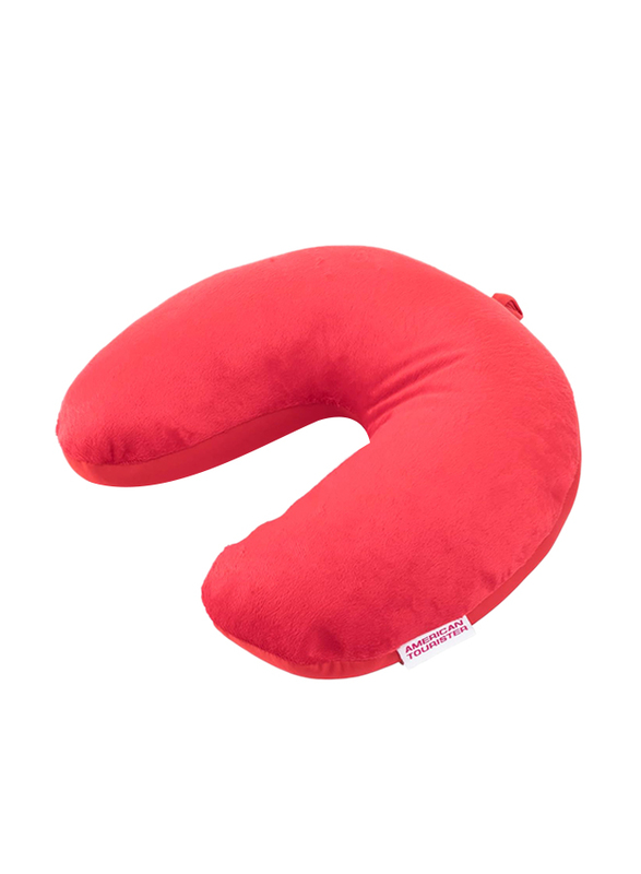 American Tourister Smart Travel Pillow, Cherry