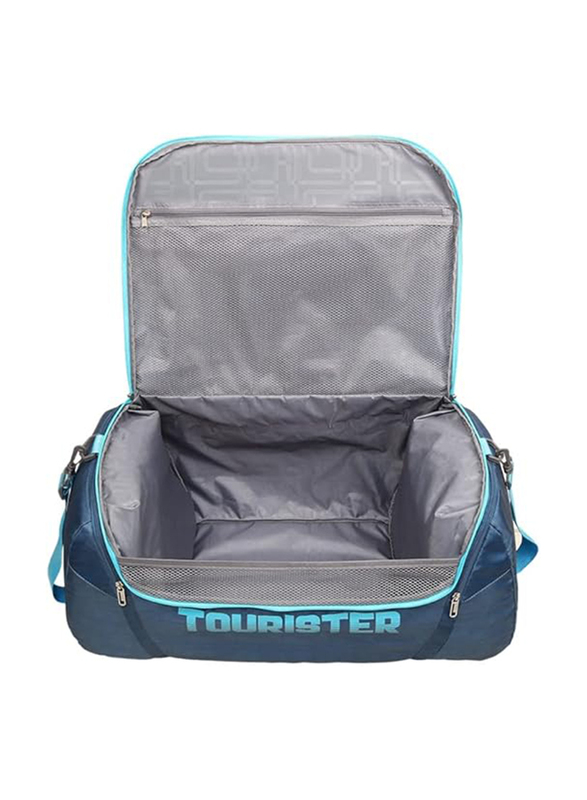 American Tourister Grid Casual Duffle Bag, 55cm, Blue