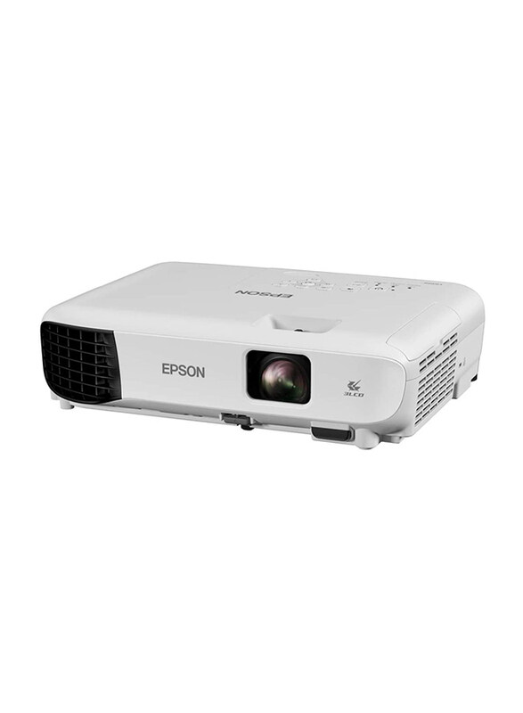 

Epson EB-E10 3LCD XGA Projector, 3600 Lumens, White/Black